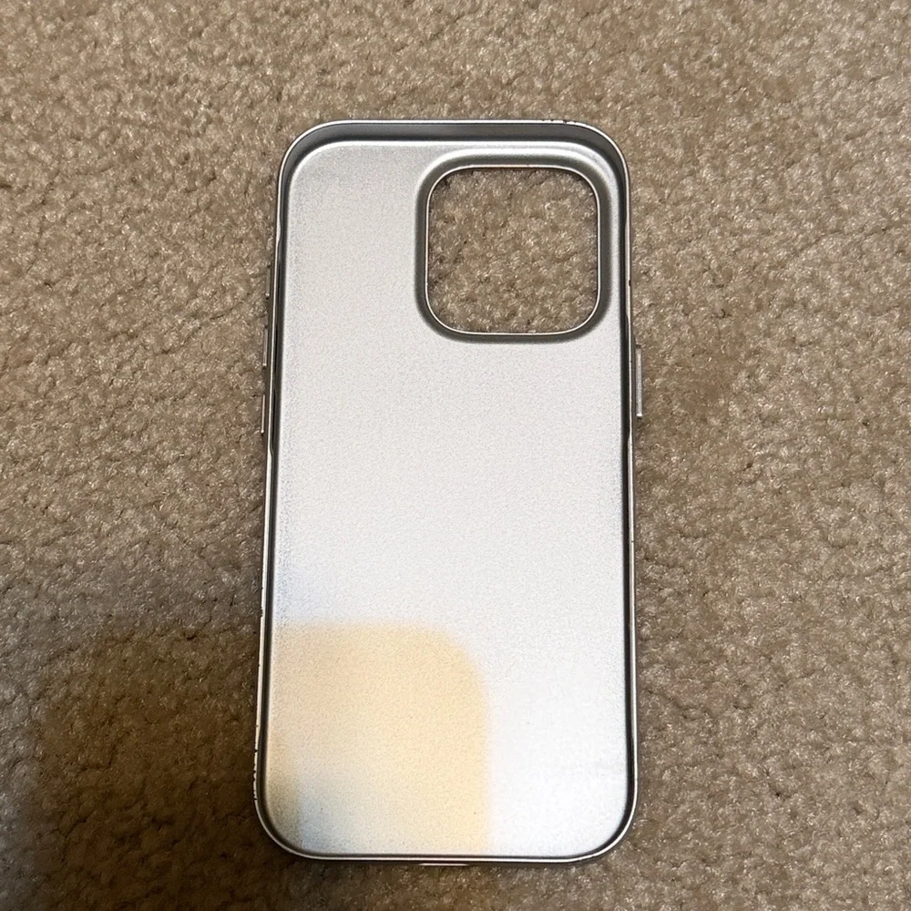 iPhone 16 Pro Titanium Look Phone Case